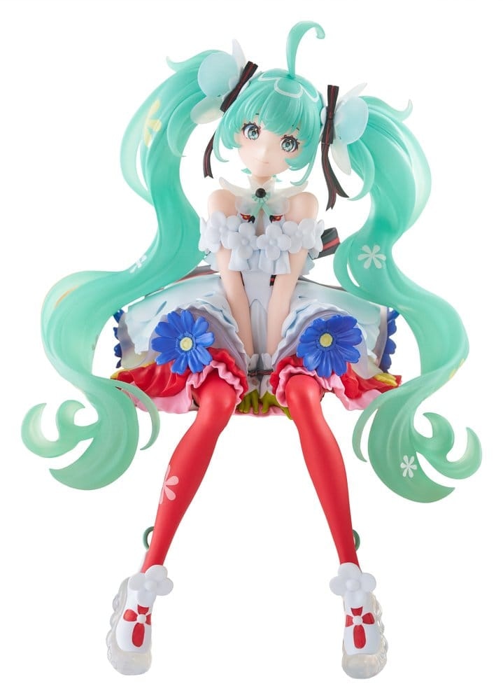 [EAN:4571623512554] Hatsune Miku Noodle Stopper PVC Statue Hatsune Miku Japan Live Tour 2025 Blooming 14 cm