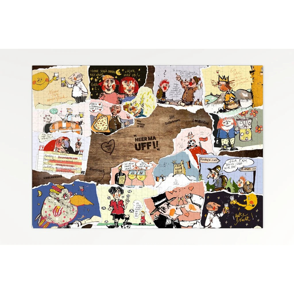 Heer Ma Uff!! - Das Pfalzpuzzle - Jigsaw Puzzle (1000 pieces)