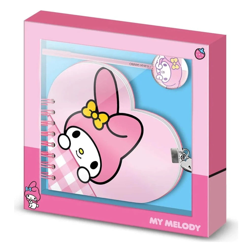 Hello Kitty Notebook with Pen Gift Set My Melody