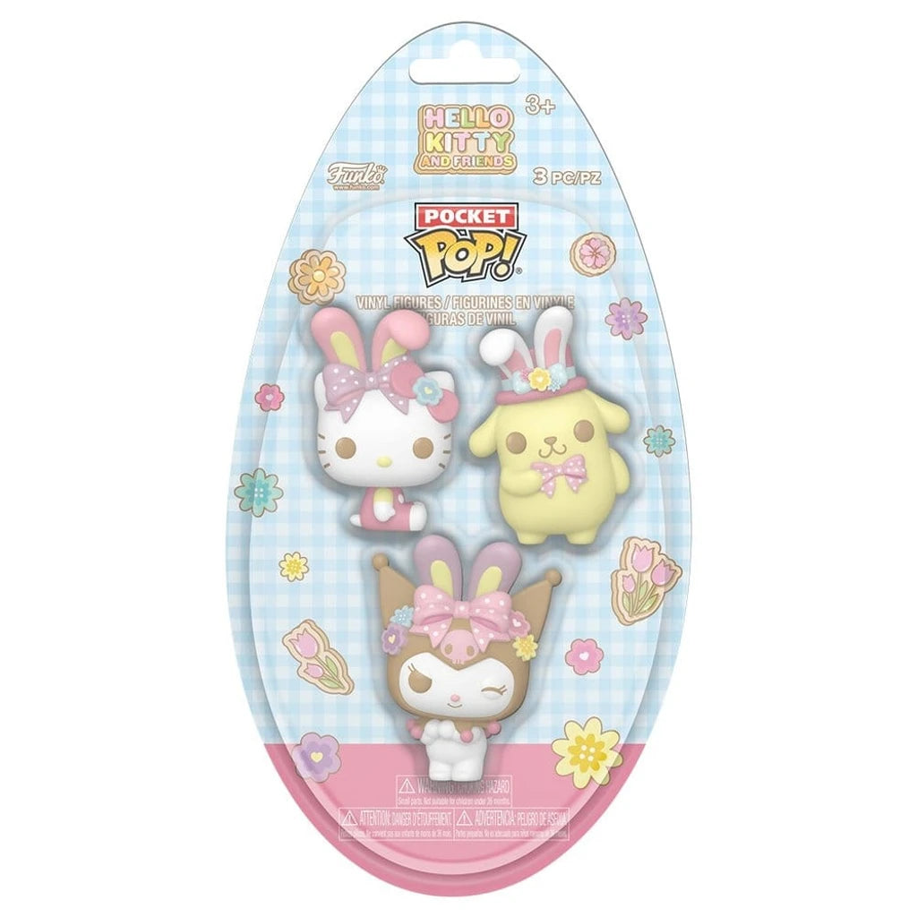 Hello Kitty Pocket POP! Vinyl Figure Easter Egg 3-Pack HK 4 cm