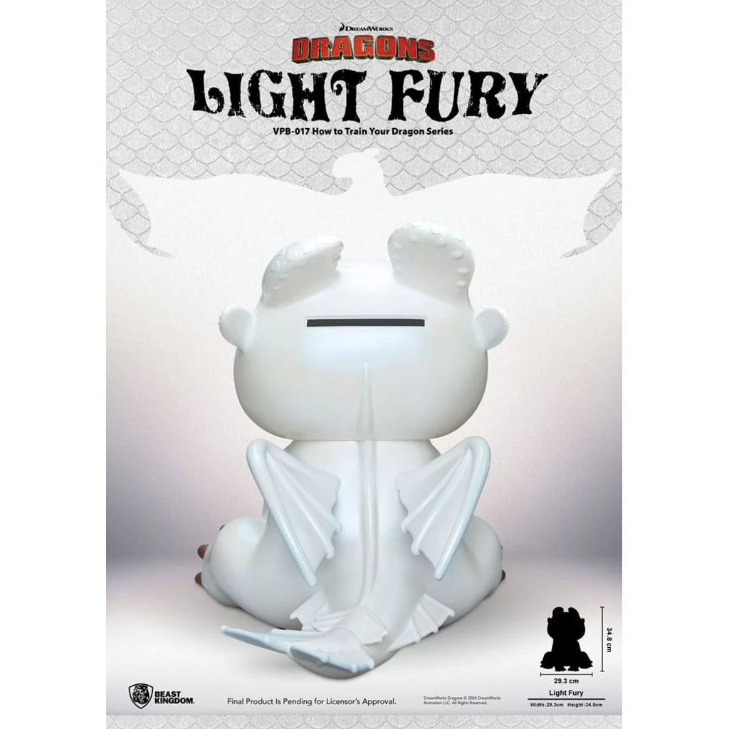 How to Train Your Dragon Funktional Figure Vinyl Light Fury 35 cm