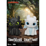 How To Train Your Dragon Piggy Vinyl Bank Light Fury 12 cm
