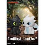 How To Train Your Dragon Piggy Vinyl Bank Light Fury 12 cm
