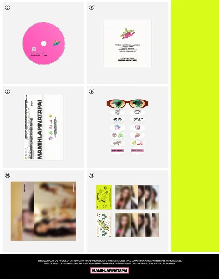[EAN:8809704435086][IMG:3] ILLIT – MAMIHLAPINATAPAI l 4th Mini Album l 2026 CD - Random Ver.