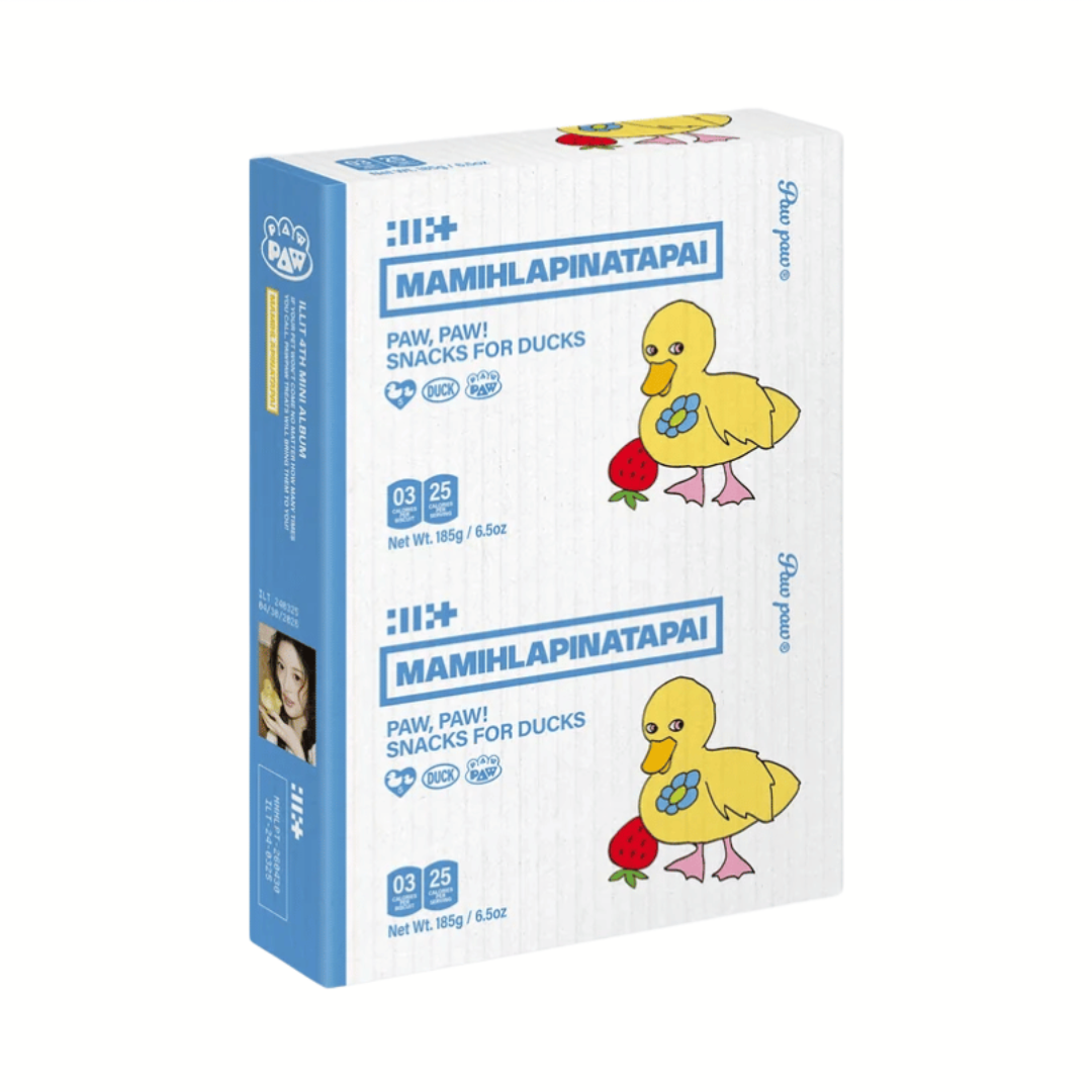 [EAN:8809704435093][IMG:6] ILLIT – MAMIHLAPINATAPAI l 4th Mini Album l PAW PAW Ver. l 2026 CD - Random Ver.