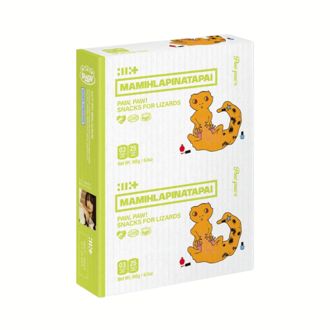 [EAN:8809704435093][IMG:9] ILLIT – MAMIHLAPINATAPAI l 4th Mini Album l PAW PAW Ver. l 2026 CD - Random Ver.