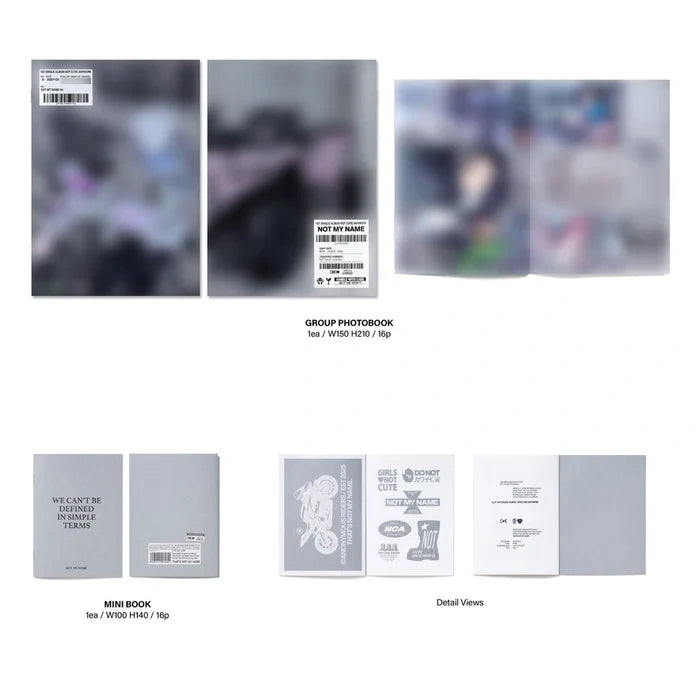 [EAN:8809704434157][IMG:10] ILLIT – NOT CUTE ANYMORE | 1st Single Album | 2025 CD - Random Ver.
