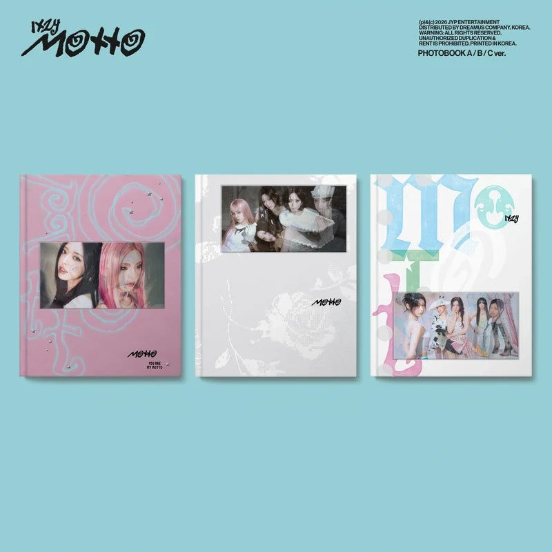 [EAN:8809954226274][IMG:1] ITZY - Motto l 12th Mini Album l PHOTOBOOK Ver. l 2026 CD - Random Ver.