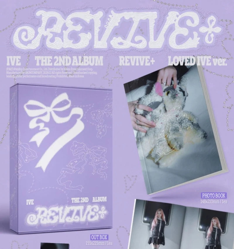 [EAN:8804775459788][IMG:1] IVE - REVIVE+ | 2nd Album | LOVED IVE Ver. (Limited) | 2026 CD