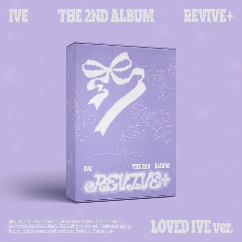 [EAN:8804775459788][IMG:1] IVE - REVIVE+ | 2nd Album | LOVED IVE Ver. (Limited) | 2026 CD