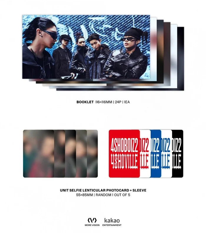 [EAN:8804775474002][IMG:2] JAY PARK & LNGSHOT - 4SHOBOIZ VOL. 2: 4SHOVILLE | Mixtape | 2026 CD