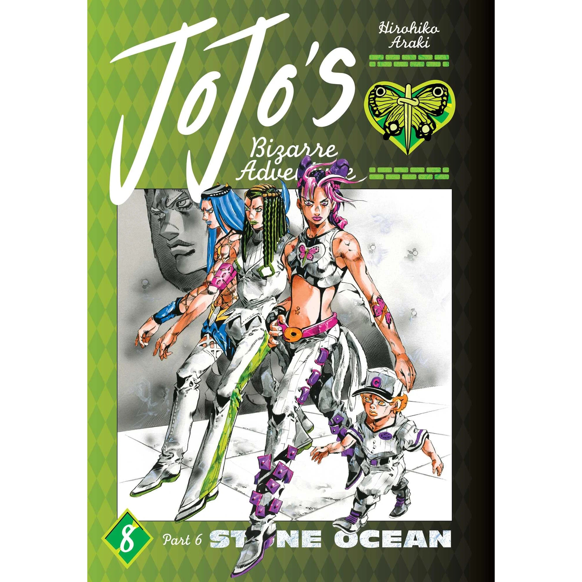 JoJo's Bizarre Adventure: Part 6--Stone Ocean, Vol. 8