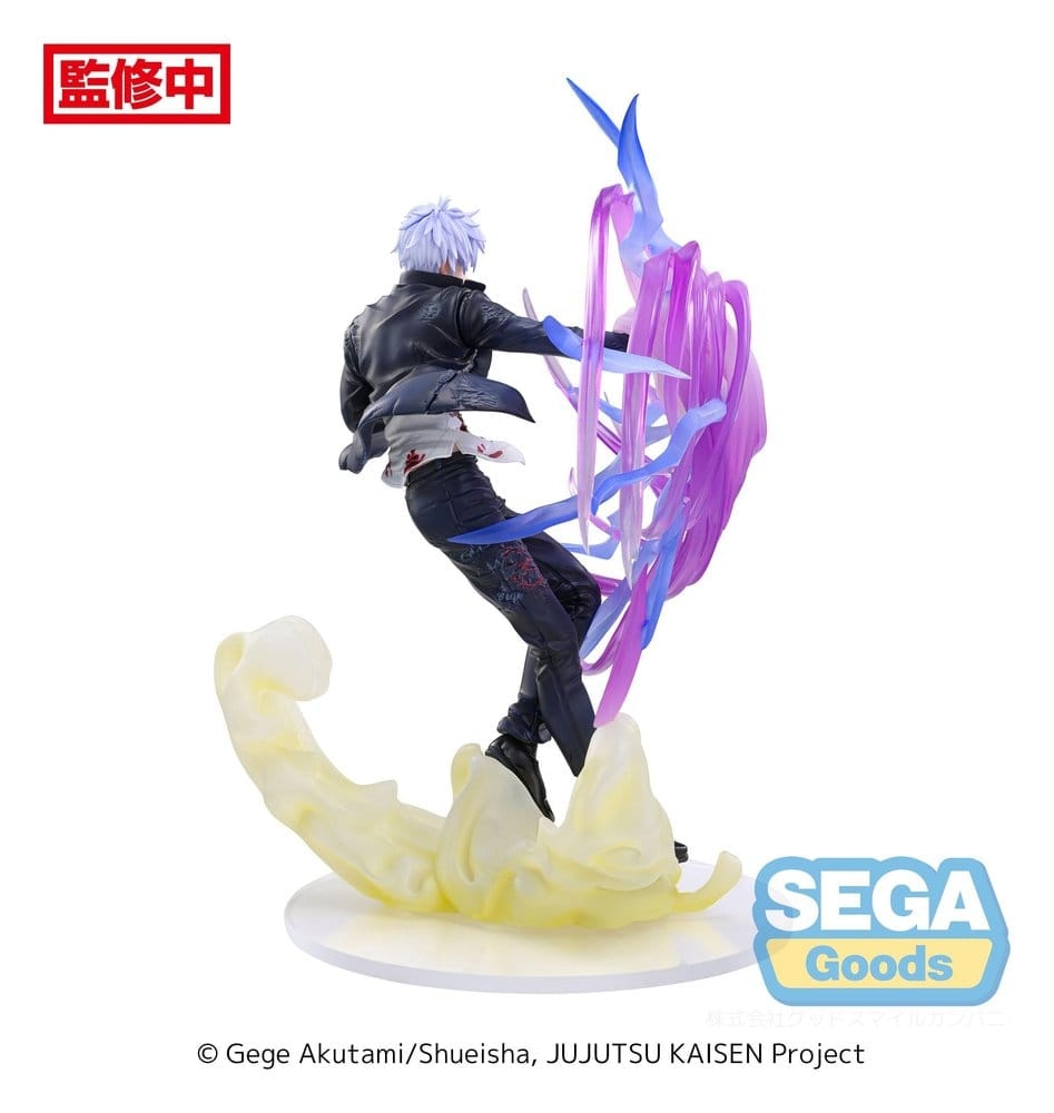 [EAN:4573628565658][IMG:3] Jujutsu Kaisen Luminasta PVC Statue Satoru Gojo Hollow Purple (Kyoshiki Murasaki) 20 cm