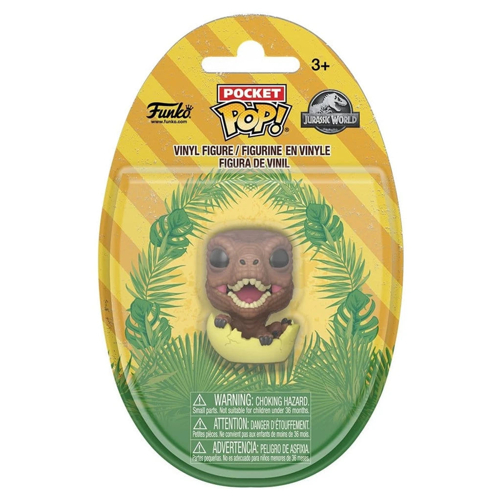 Jurassic World Pocket POP! Egg Vinyl Figures 2 cm Display (16)