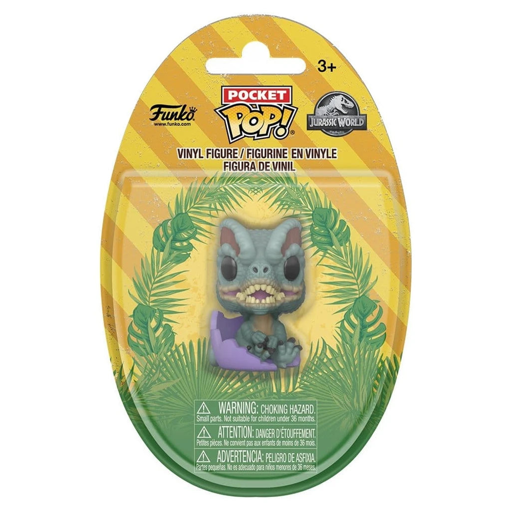 Jurassic World Pocket POP! Egg Vinyl Figures 2 cm Display (16)
