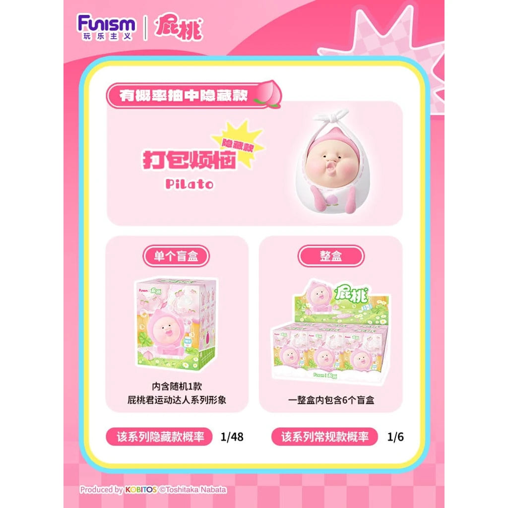 Kobitos Blind Box Mini Figures Gym Challenges Series 8 cm Display (6)