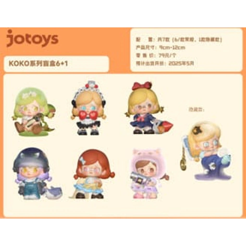 Kokosa: Girls Series Blind Box Figure 9 - 12 cm Display (6)