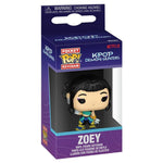 KPop Demon Hunters POP! Vinyl Keychains 4 cm Zoey Display (12)
