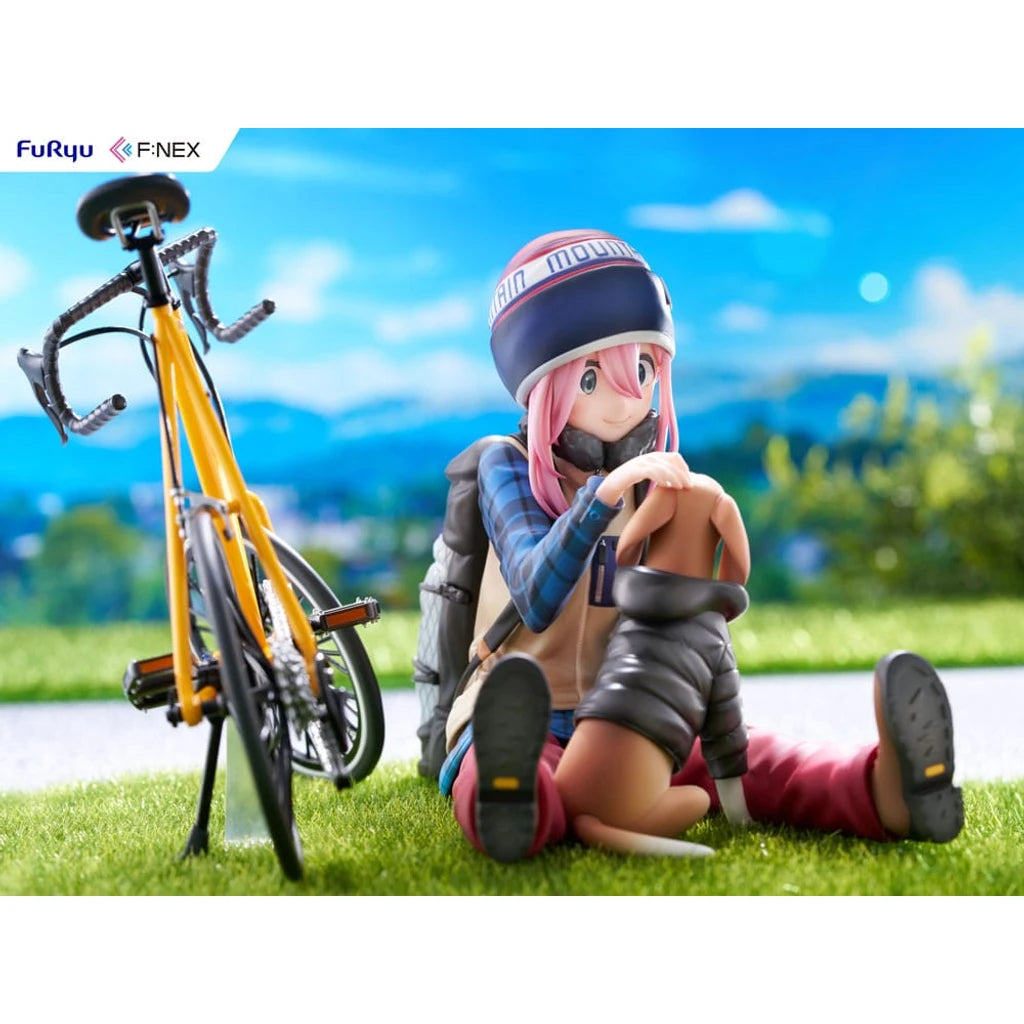 Laid Back Camp F:NEX PVC Statue 1/7 Nadeshiko Kagamihara 13 cm