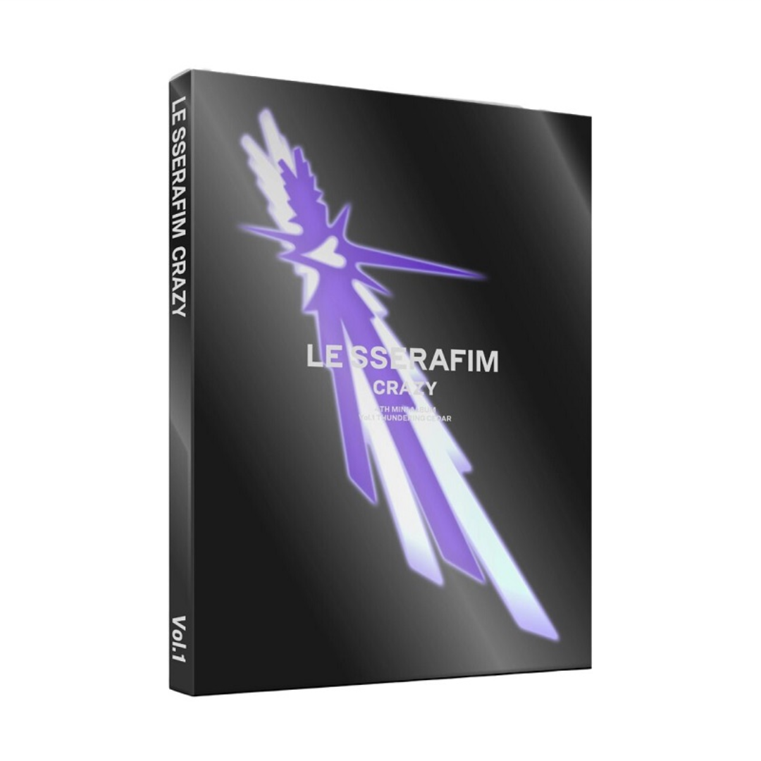 [EAN:8800250624924][IMG:1] LE SSERAFIM – CRAZY | 4th Mini Album | 2024 CD - Random Ver.