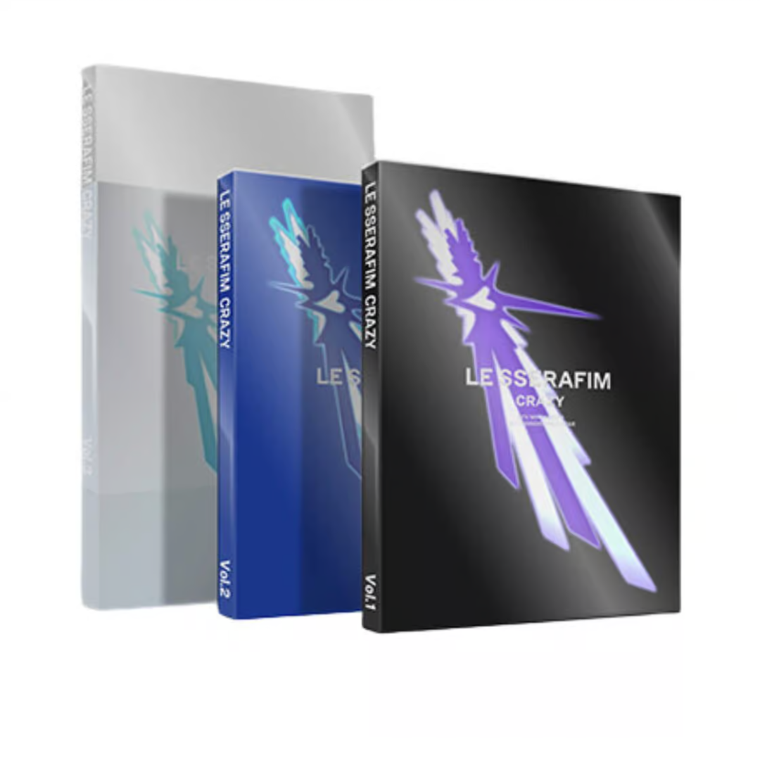 [EAN:8800250624924][IMG:3] LE SSERAFIM – CRAZY | 4th Mini Album | 2024 CD - Random Ver.
