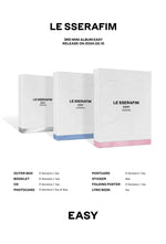 [EAN:8809973501161][IMG:4] LE SSERAFIM – EASY | 3rd Mini Album | 2024 CD - Random Ver.