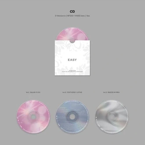 [EAN:8809973501161][IMG:6] LE SSERAFIM – EASY | 3rd Mini Album | 2024 CD - Random Ver.