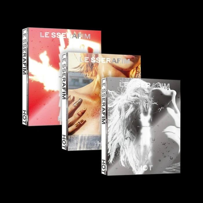 [EAN:8800296360138][IMG:1] LE SSERAFIM – HOT | 5th Mini Album | 2025 CD - Random Ver.