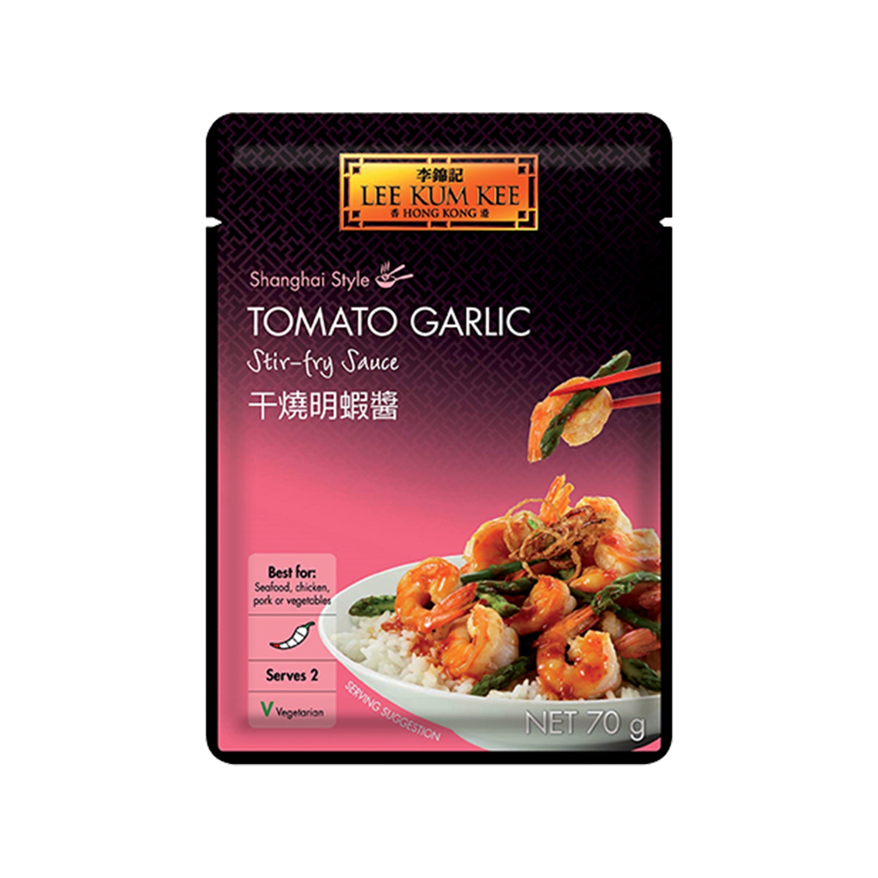 [EAN:78895121896] LEE KUM KEE Tomato Garlic Stir-fry Sauce