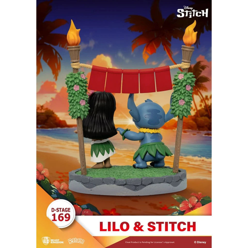 Lilo & Stitch D-Stage PVC Diorama Lilo & Stitch 16 cm