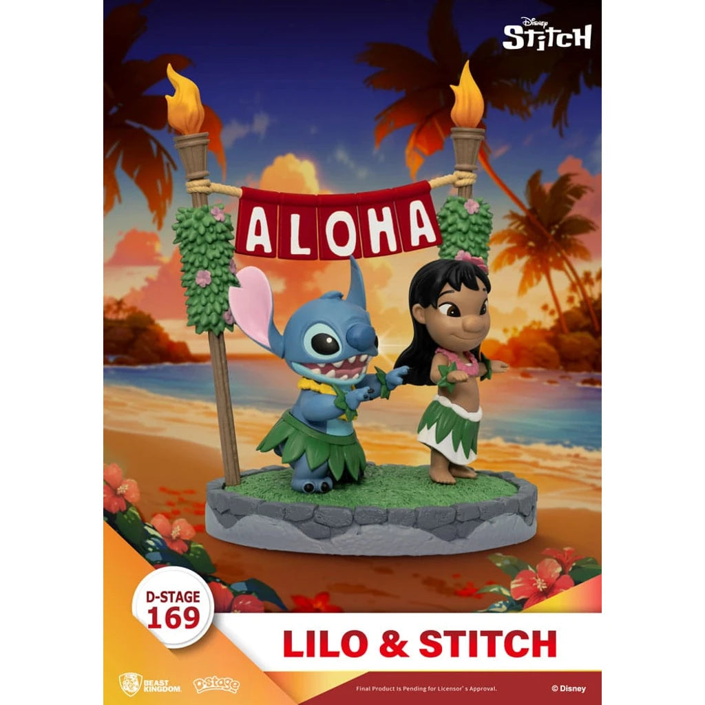 Lilo & Stitch D-Stage PVC Diorama Lilo & Stitch 16 cm