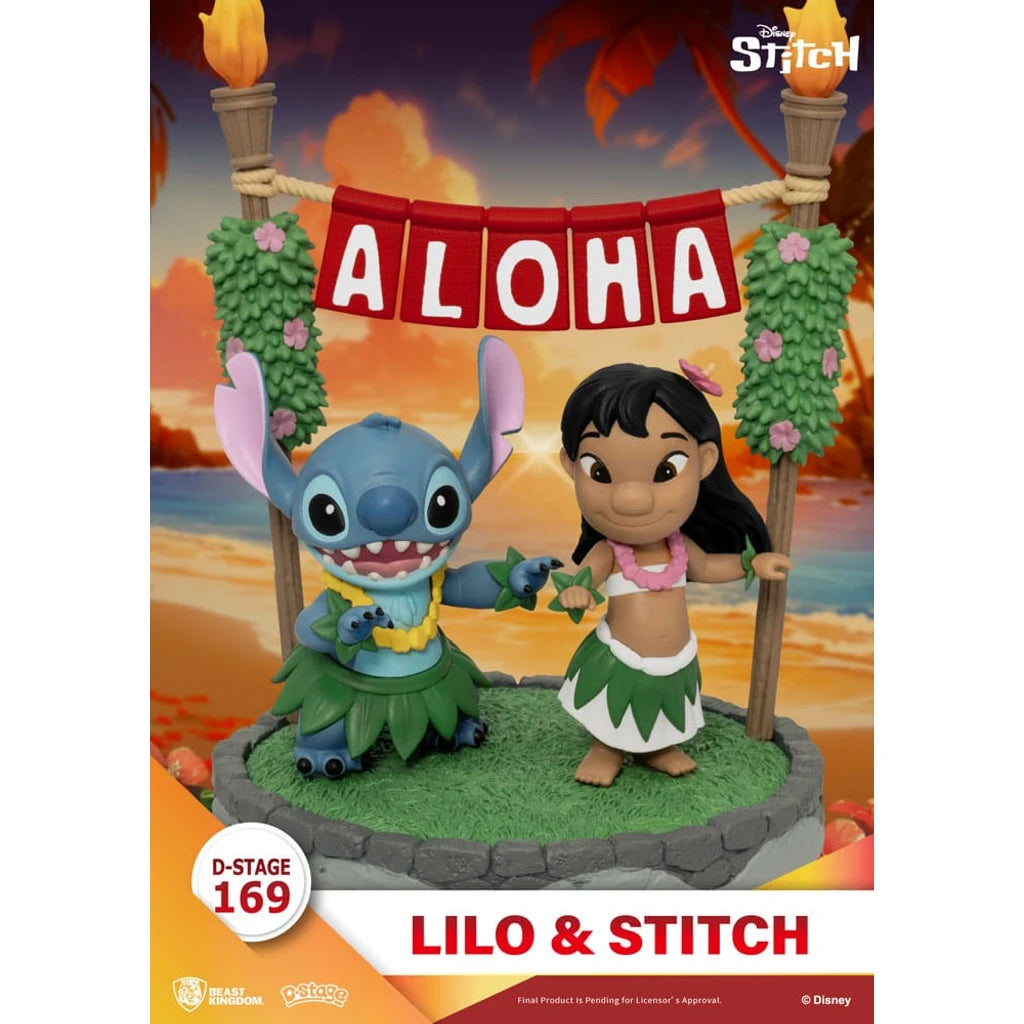 Lilo & Stitch D-Stage PVC Diorama Lilo & Stitch 16 cm