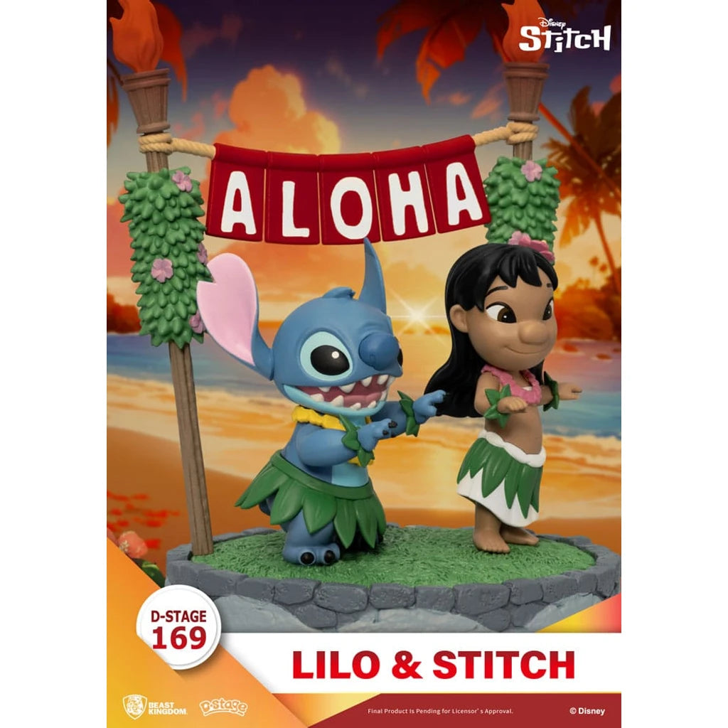 Lilo & Stitch D-Stage PVC Diorama Lilo & Stitch 16 cm