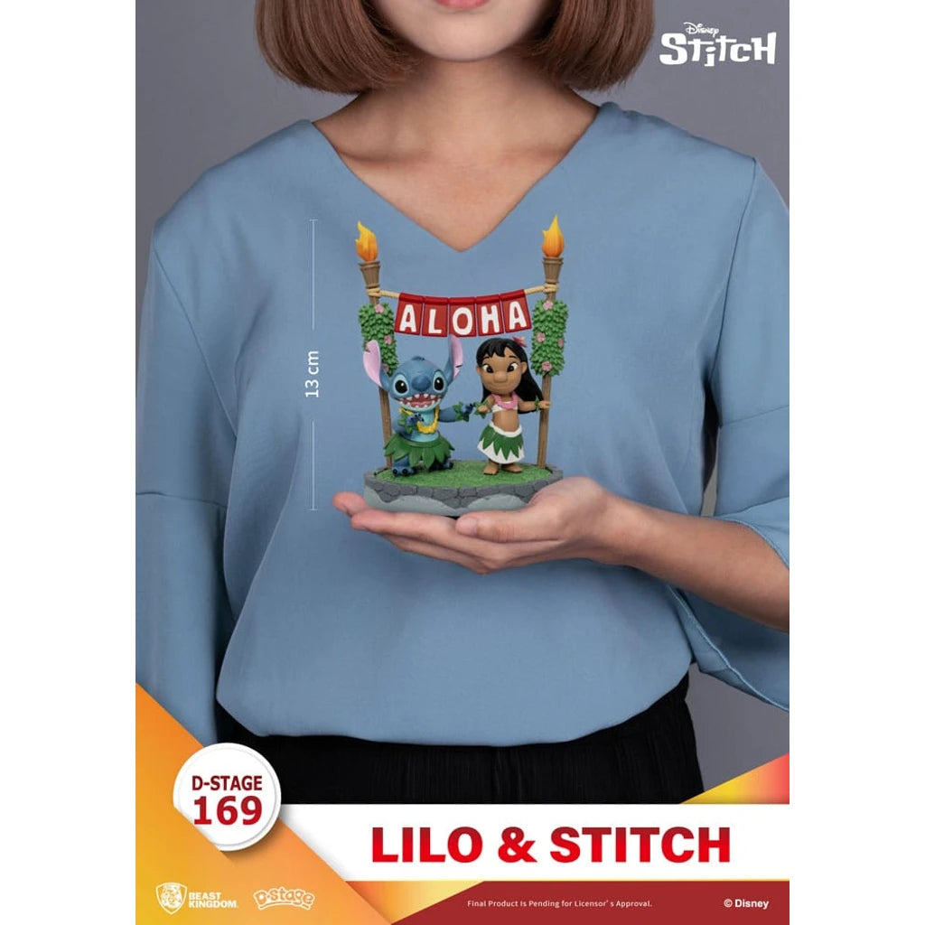 Lilo & Stitch D-Stage PVC Diorama Lilo & Stitch 16 cm