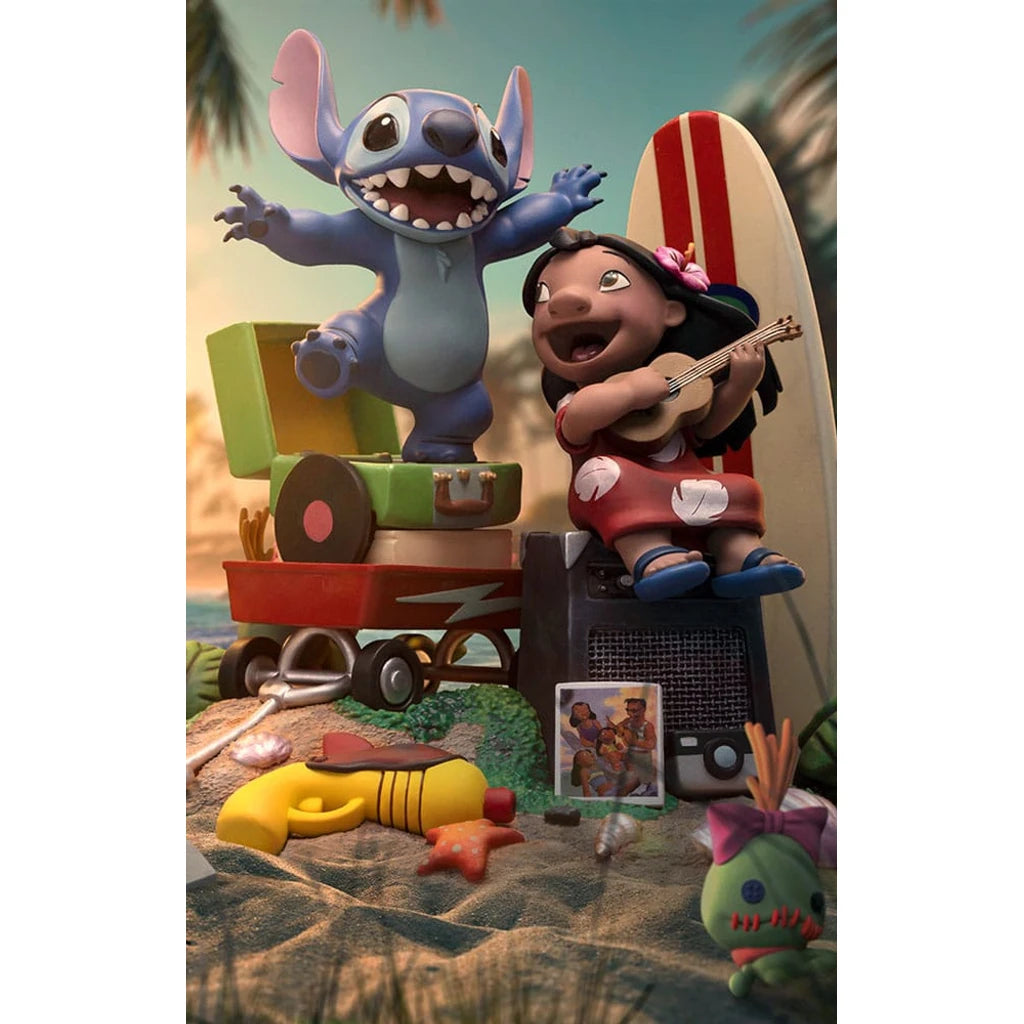Lilo & Stitch Deluxe Art Scale Statue 1/10 Lilo & Stitch 20 cm