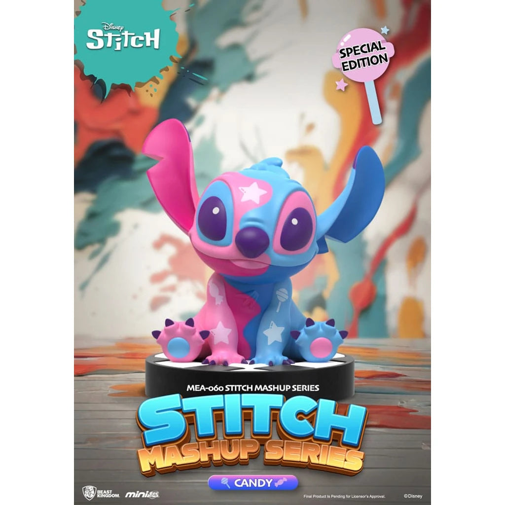 Lilo & Stitch Mini Egg Attack Blind Box Figures 10 cm Stitch Mashup Series Assortment (6)