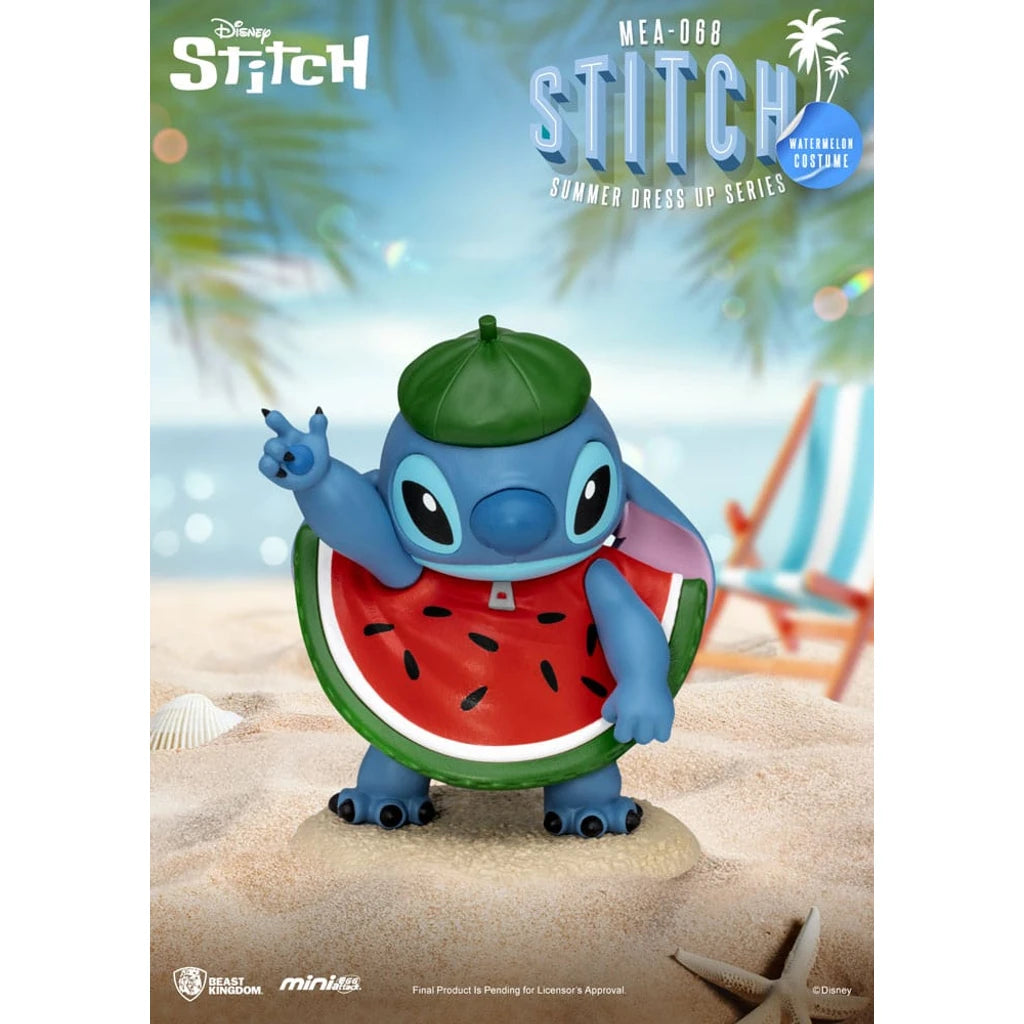 Lilo & Stitch Mini Egg Attack Figures 10 cm Stitch summer dress up Series Assortment (6)