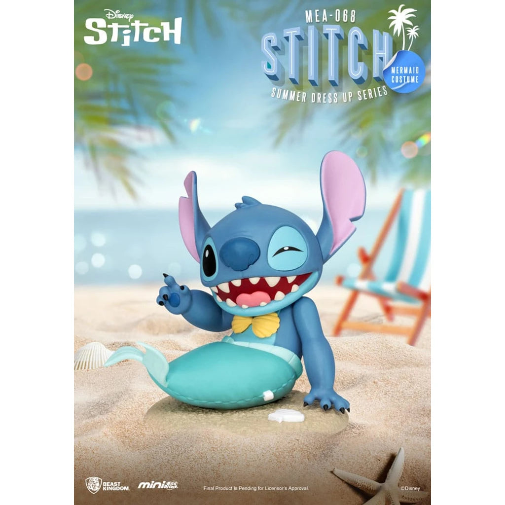 Lilo & Stitch Mini Egg Attack Figures 10 cm Stitch summer dress up Series Assortment (6)