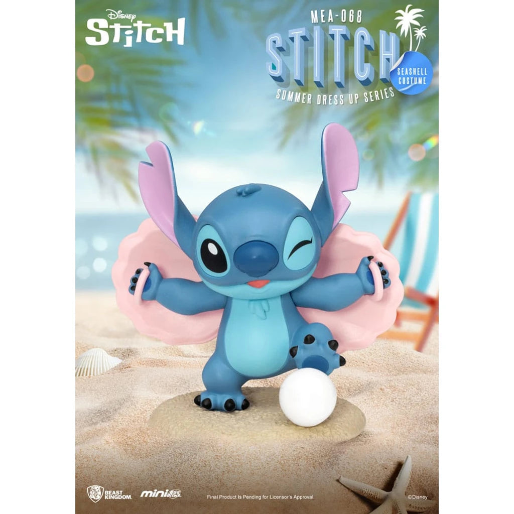 Lilo & Stitch Mini Egg Attack Figures 10 cm Stitch summer dress up Series Assortment (6)