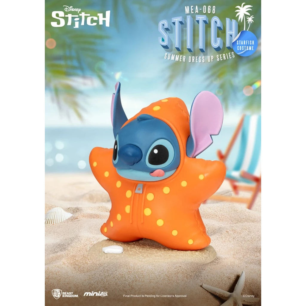 Lilo & Stitch Mini Egg Attack Figures 10 cm Stitch summer dress up Series Assortment (6)