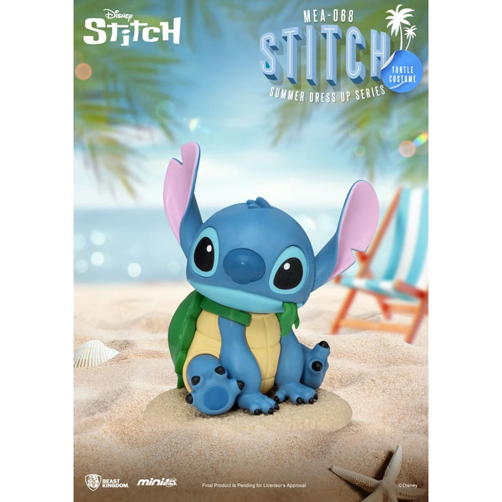 Lilo & Stitch Mini Egg Attack Figures 10 cm Stitch summer dress up Series Assortment (6)