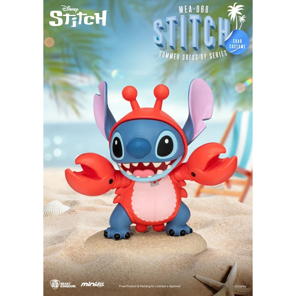 Lilo & Stitch Mini Egg Attack Figures 10 cm Stitch summer dress up Series Assortment (6)