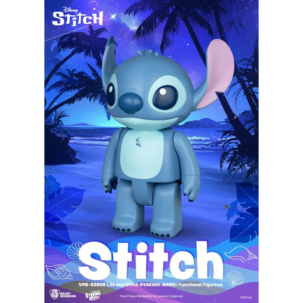 Lilo & Stitch Syaking Bang Vinyl Bank Stitch 30 cm