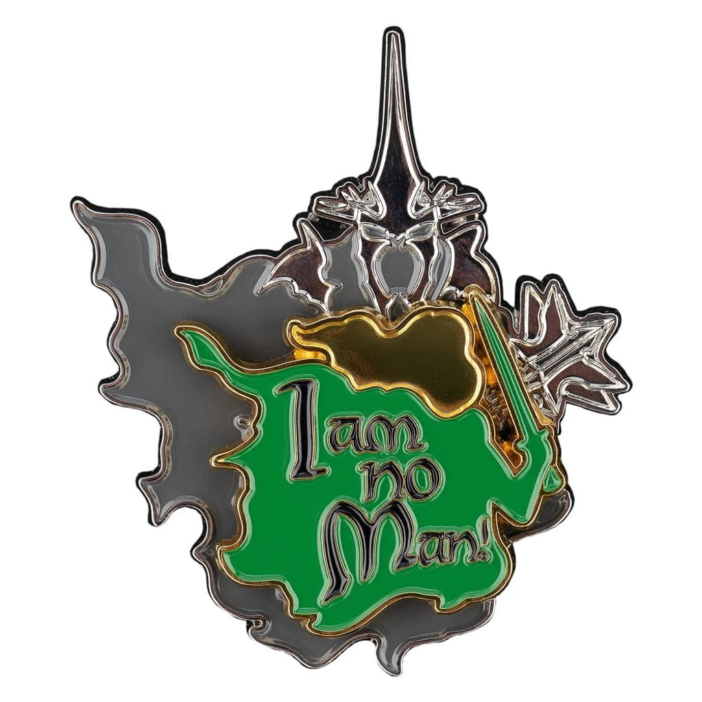 Lord of the Rings Collectors Pins 2-Pack No Man can Kill Me & I Am No Man! 7 cm