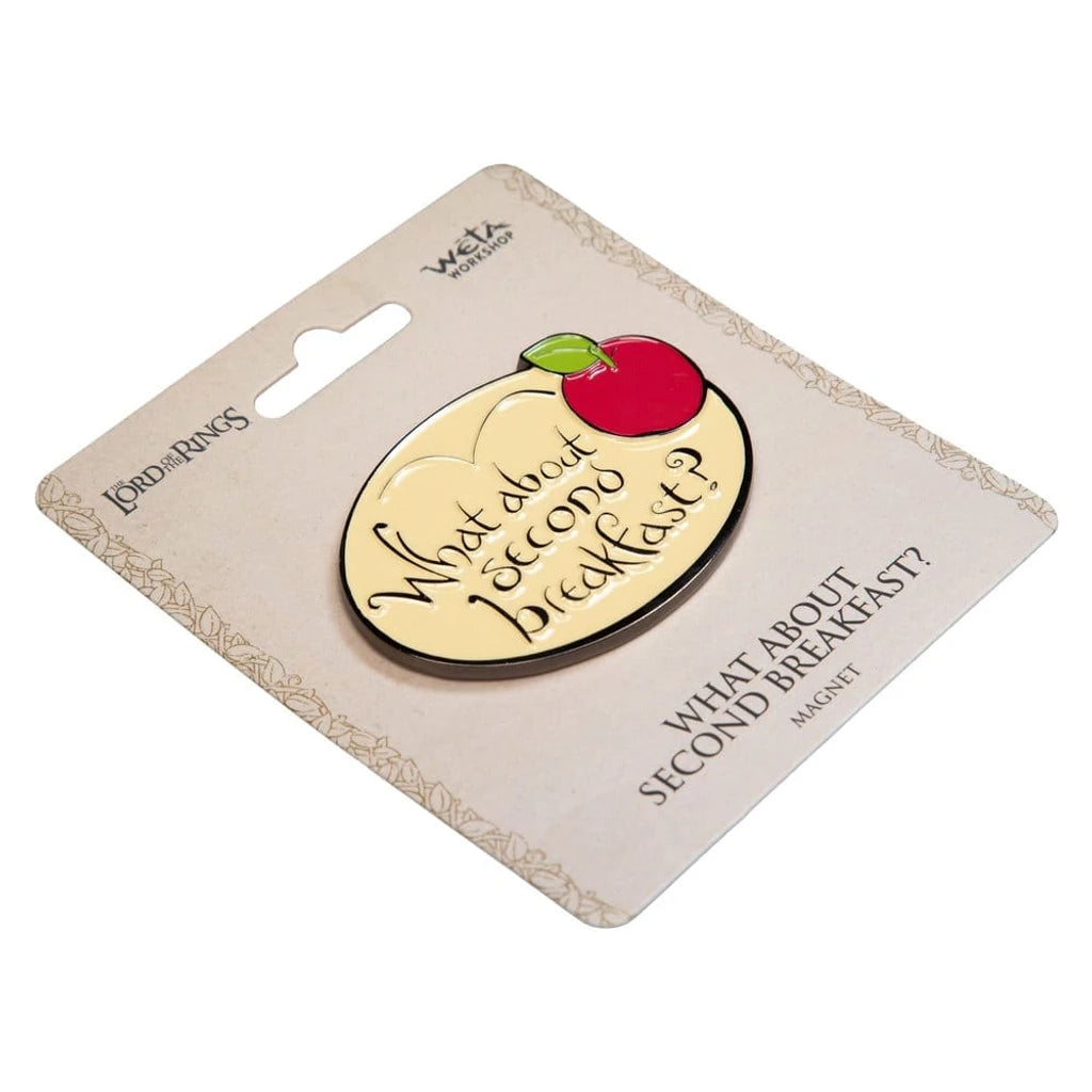 Lord of the Rings Magnet What About Second Breakfast? (Enamel) 7 cm