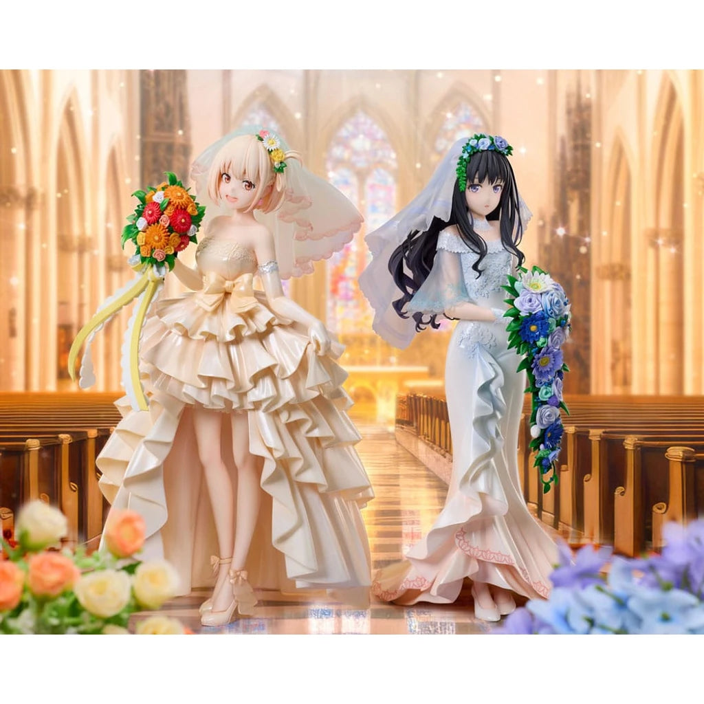 Lycoris Recoil PVC Statue 1/7 Chisato Nishikigi Wedding dress Ver. 26 cm