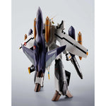 Macross 7 Hi-Metal R Action Figure VF-0S Phoenix (Roy Focker Use) & QF-2200D-B Ghost Set 14 cm