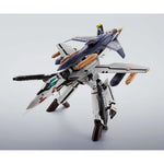 Macross 7 Hi-Metal R Action Figure VF-0S Phoenix (Roy Focker Use) & QF-2200D-B Ghost Set 14 cm