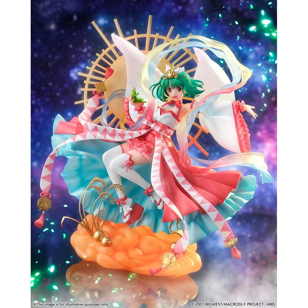 Macross Frontier SHIBUYA SCRAMBLE Figure PVC Statue 1/7 Ranka Lee Amaterasu Ver. 29 cm