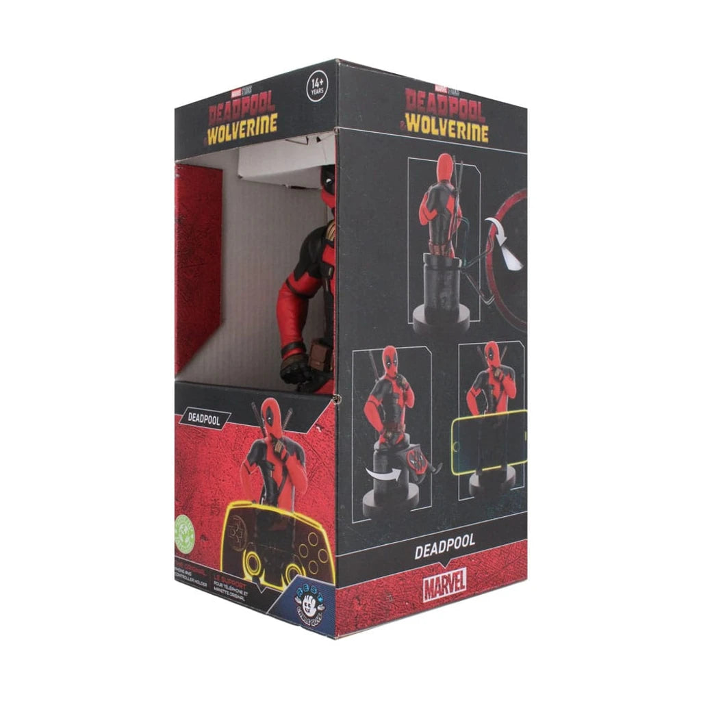 Marvel Cable Guys R.E.S.T Collectable Charging Stand Deadpool 3 23 cm